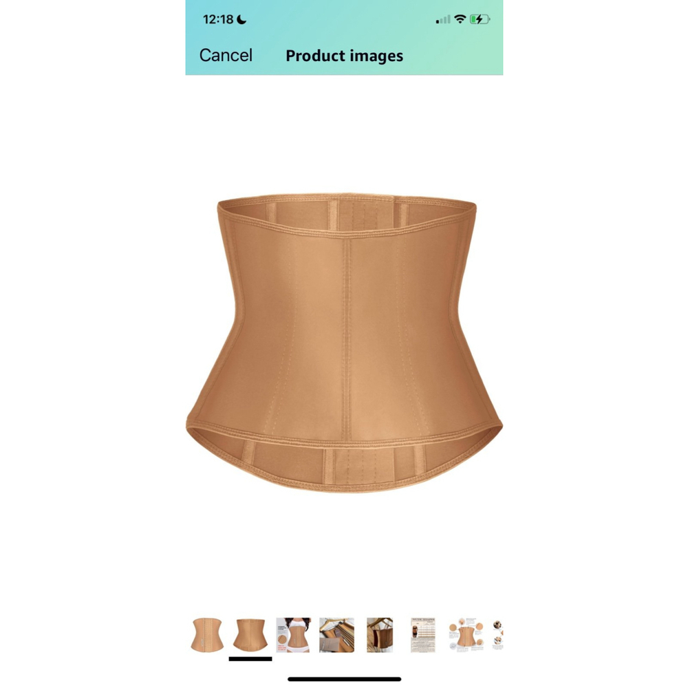Nude Shapes Waist Trainer. NWT. 5XL. Tan color.